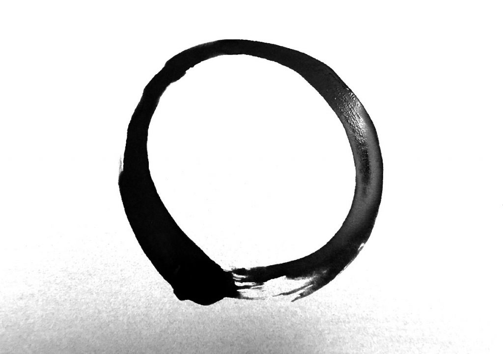 Hellagood Life enso painting - 2021 meditation motivations