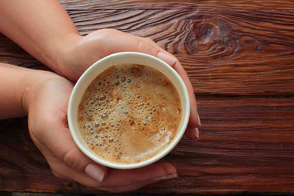 Gratitude for a good cup of coffee.