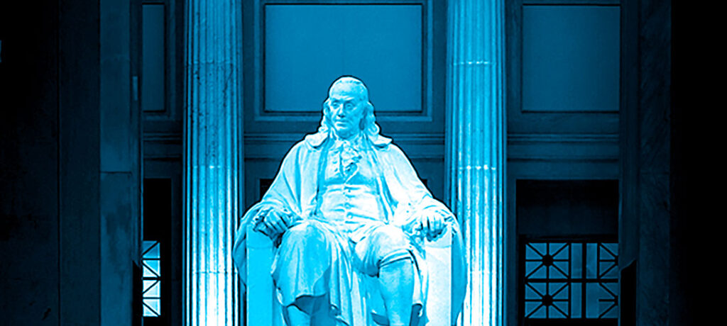 Ben Franklin and his 13 virtues