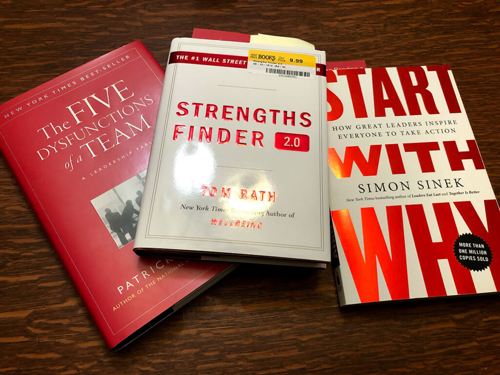 Personal development books Dale Berkebile of Hellagood Life recommends.