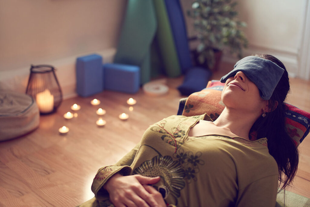 Breathing exercises for sleep meditation