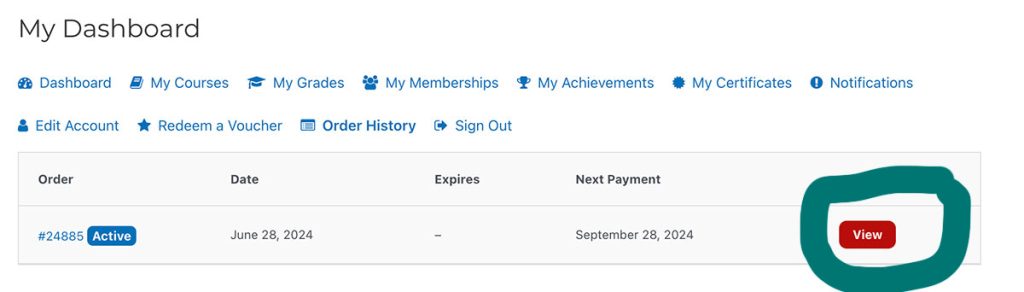 FAQ - cancel recurring payments