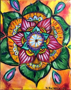 Sample Mandala painting