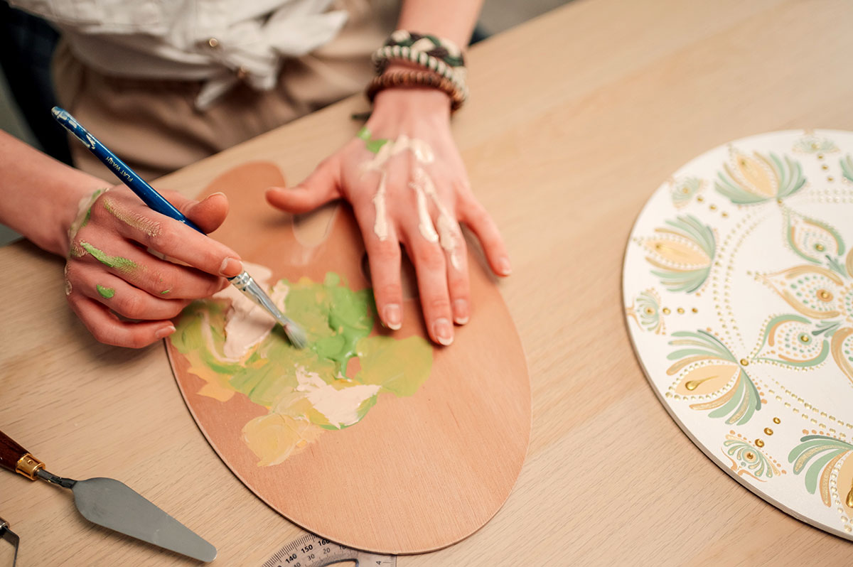 Sacred Circles: 2-Hour Meditative Mandala Painting Class